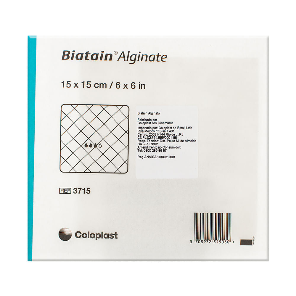 Biatain Alginate 6 in x 6 in (3715)