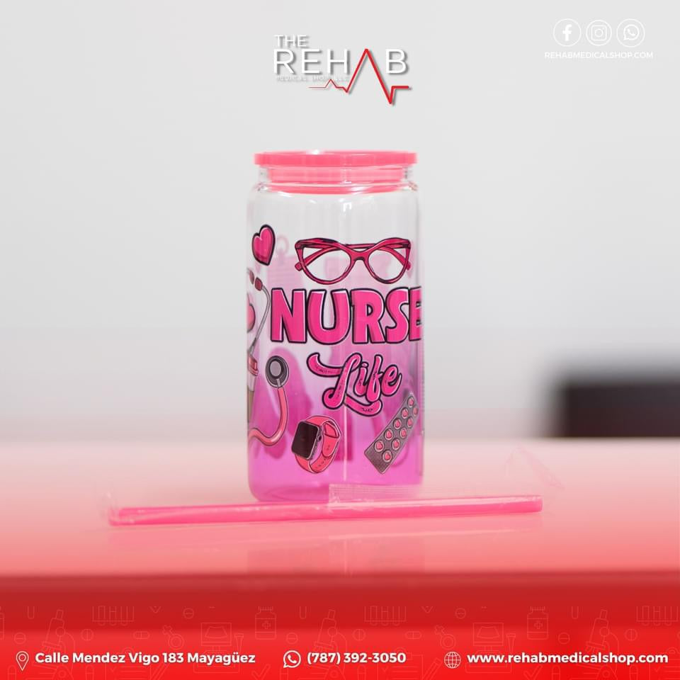 Vaso de cristal - Nurse Life