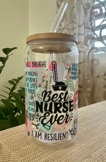 Vaso de cristal - Nurse Life