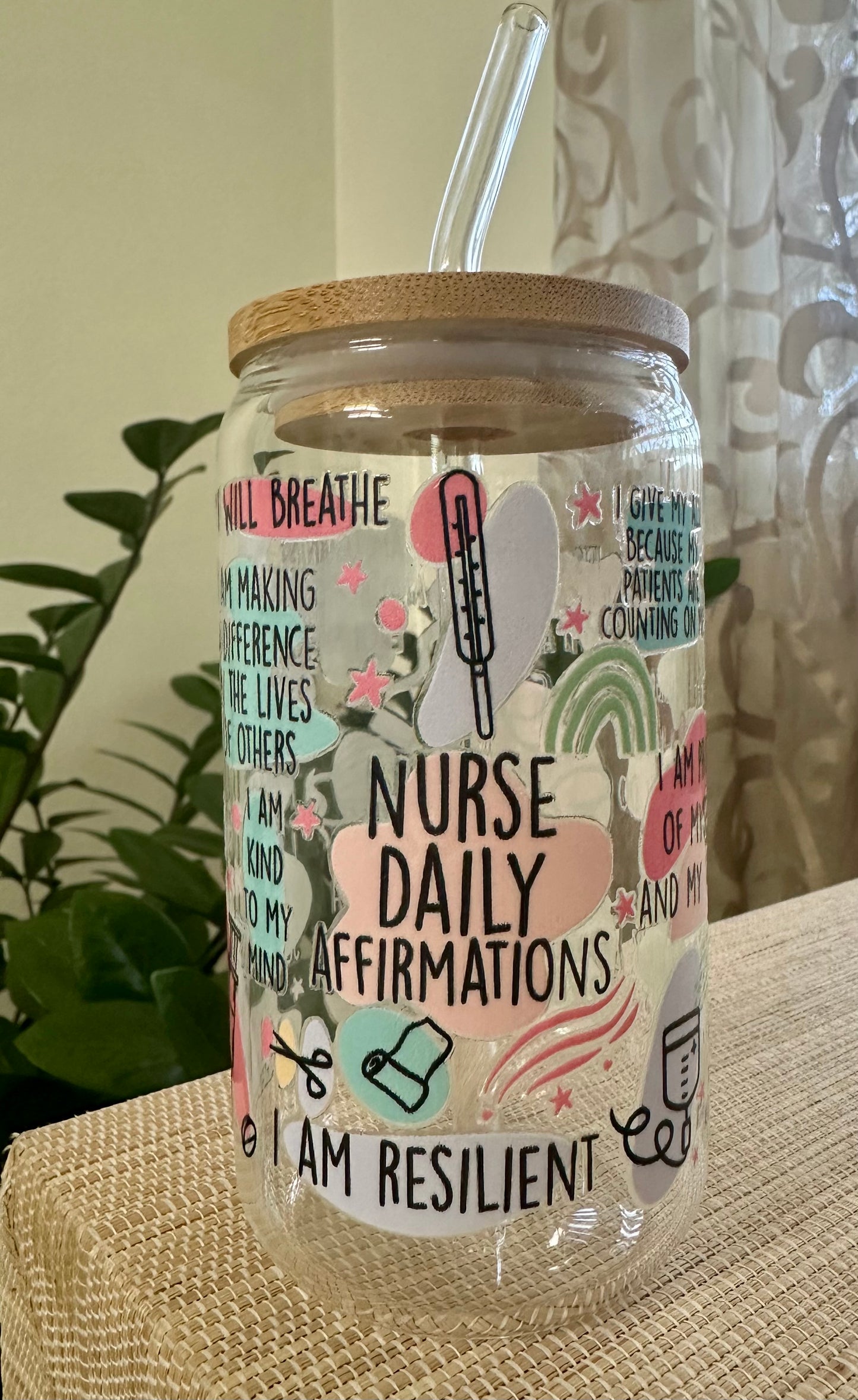 Vaso de cristal - Nurse Life