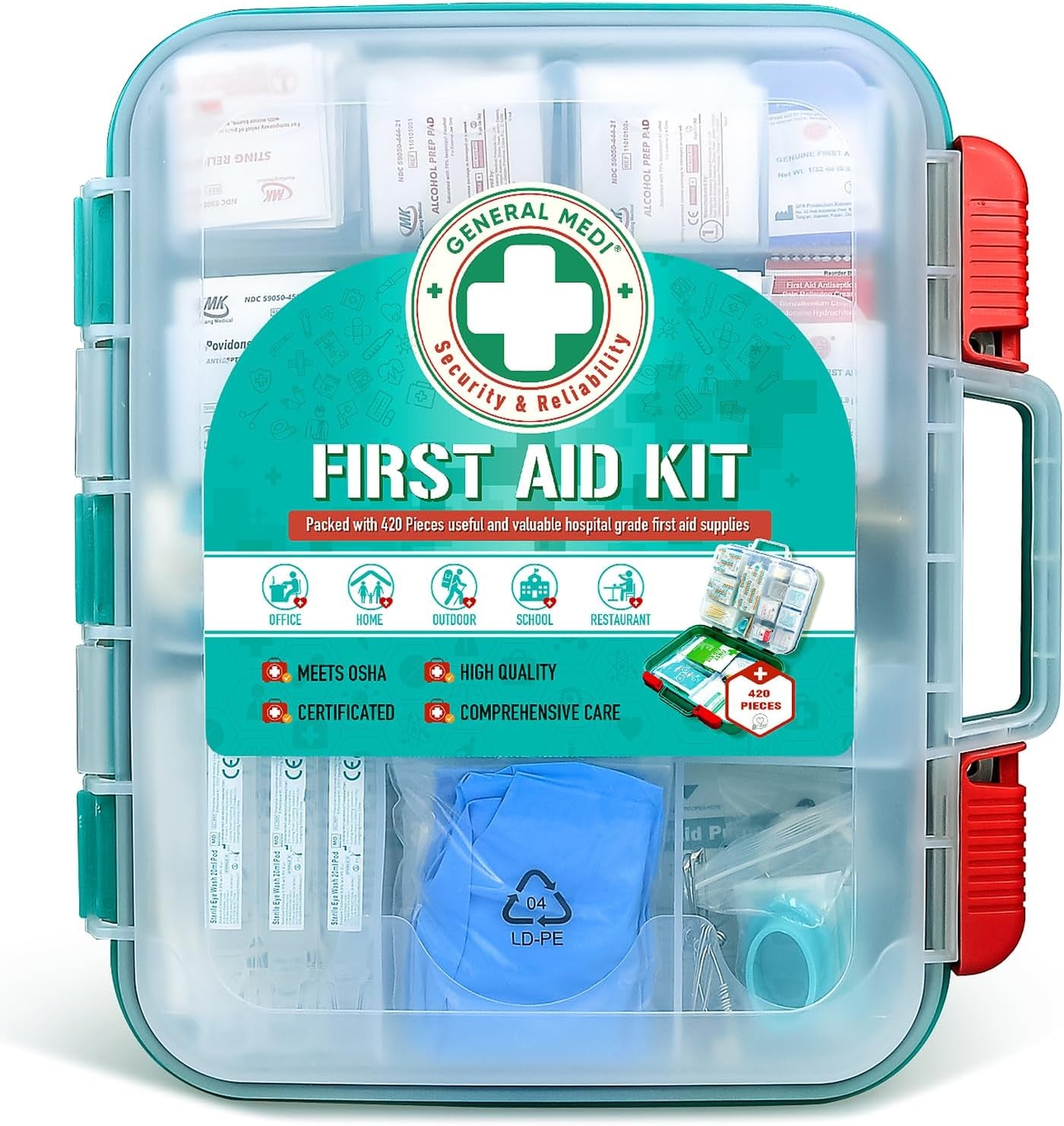 First Aid grande de 420pcs