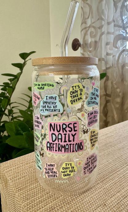 Vaso de cristal - Nurse Life