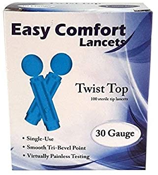 Lancetas 30G Easy Comfort (sin seguridad)
