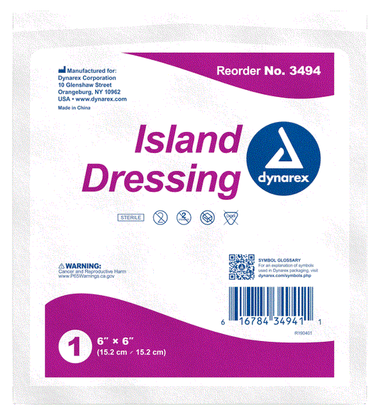 Island Dressing 6”x6”