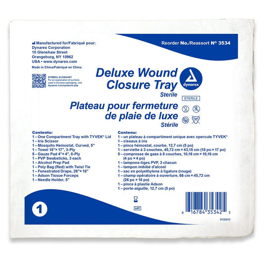 Wound Closure Tray