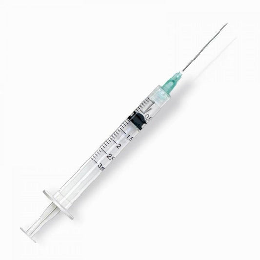 Syringe 3CC L/LOCK 21G X1”