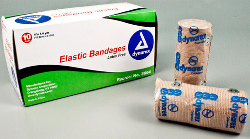 Bandage Elastic 4" - Dynarex