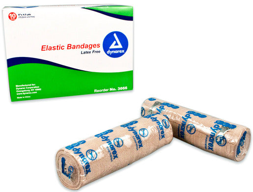 Bandage Elastic 6" - Dynarex